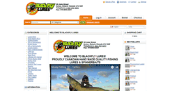 Desktop Screenshot of blackflylures.com